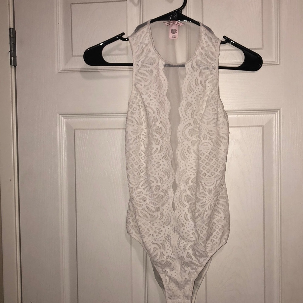 VS White Bodysuit size Small